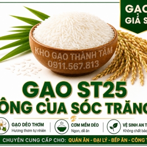Gạo St25 Ông Cua Sóc Trăng 